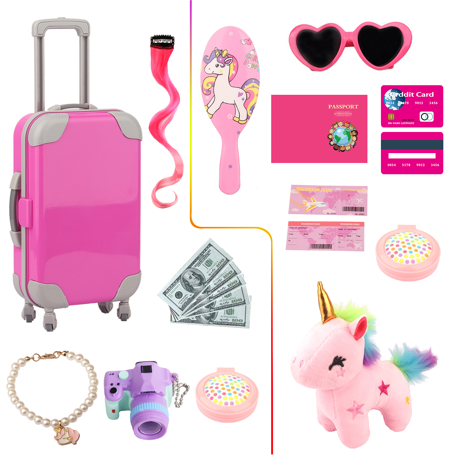 Travel.Accessories News - A Pack=20 Pcs American 18 Inch