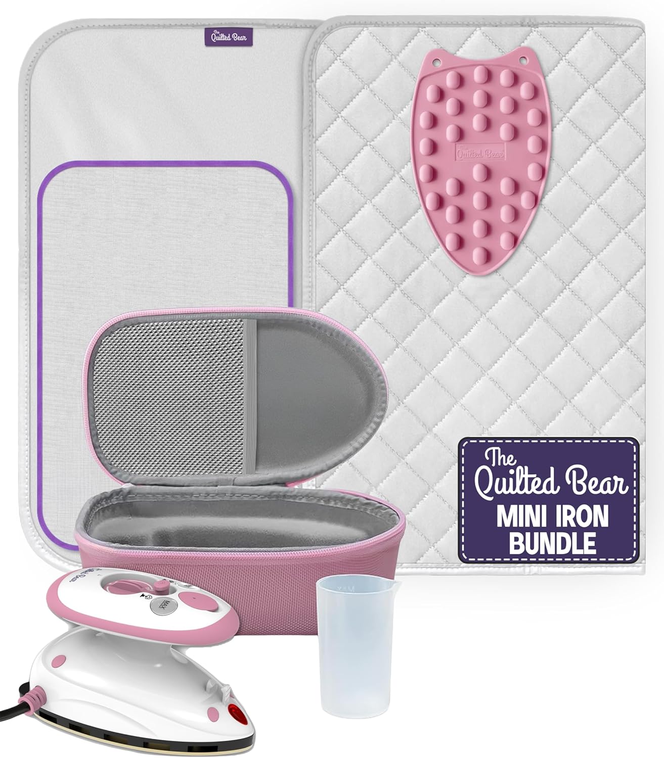 Mini Iron Travel - Mini Steam Iron with Rest &