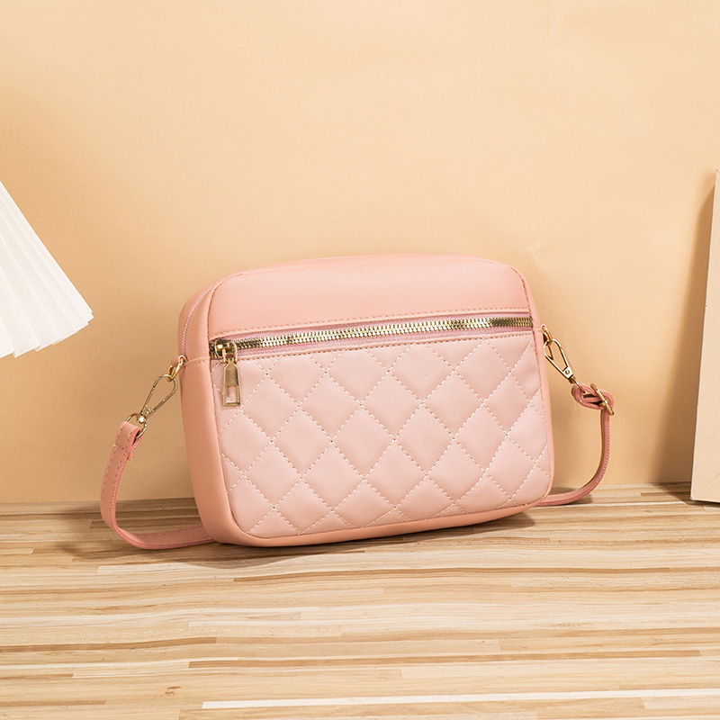Travel Accessories Leather - Crossbody Bag Pu Small Square Bag