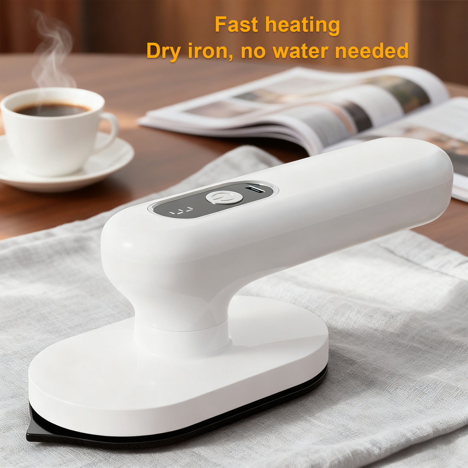 Mini Iron Travel - Cordless Clothes Dry Iron Rapid Heating