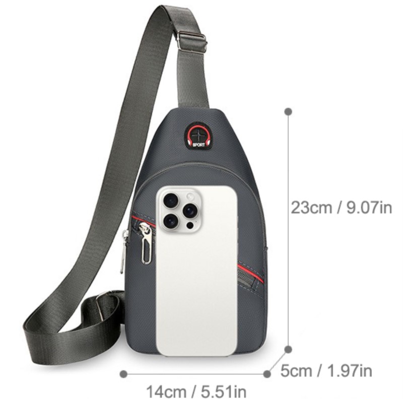 New Car Men's Shoulder Wallet  – Travel.Accessories News recenzja i cena