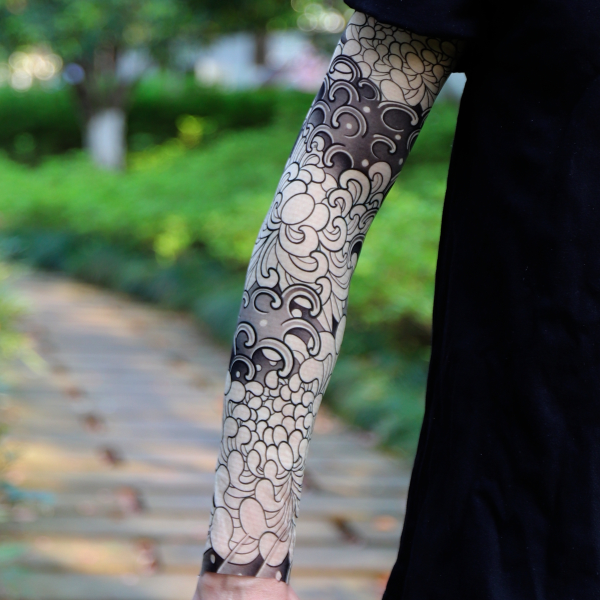 Ultra thin seamle Tattoo Flowe – Travel Accessories Bike recenzja i cena