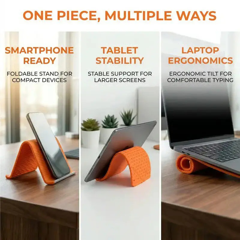 Silicone Foldable Phone Stand  – Travel Accessories Iphone recenzja i cena