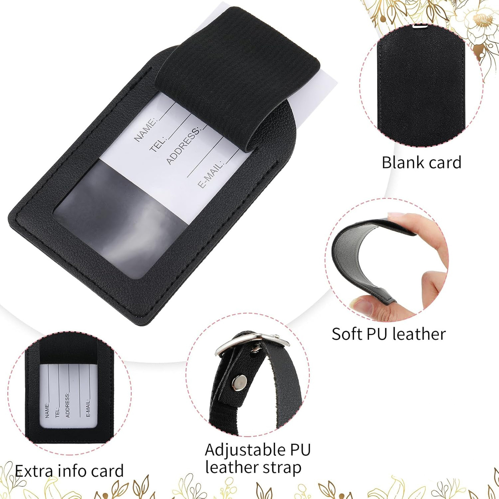 1pc,Personalize Luggage Tags,L – Travel Accessories List recenzja i cena