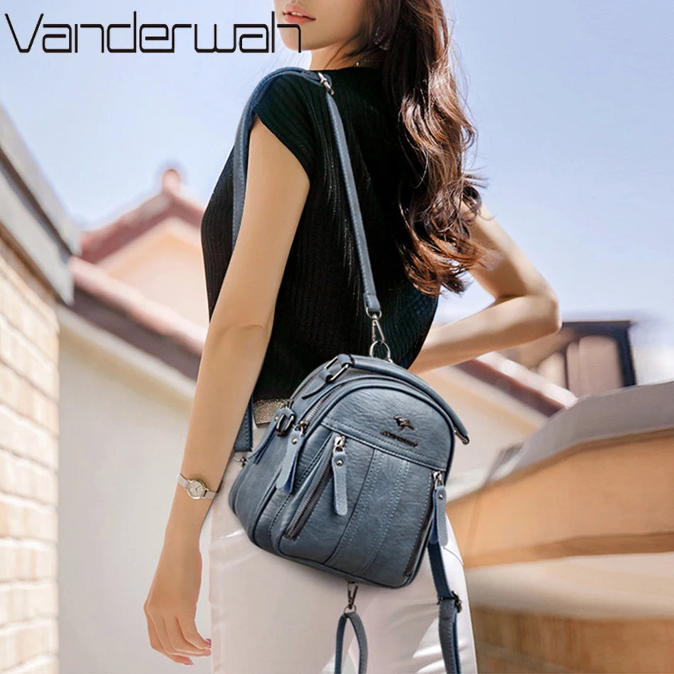 4 In 1 Leather Backpacks Multi – Travel Accessories Leather recenzja i cena