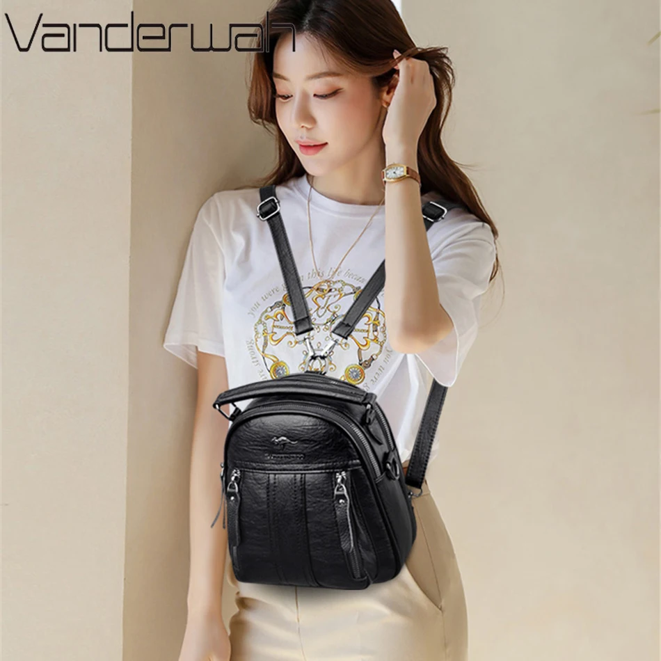 4 In 1 Leather Backpacks Multi – Travel Accessories Leather recenzja i cena