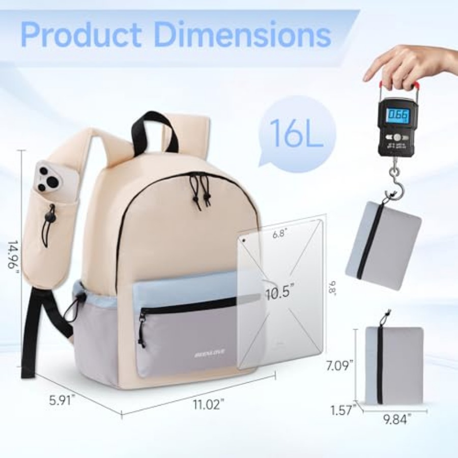 Hiking Backpack for Women Men  – Packable Daypack Foldable recenzja i cena