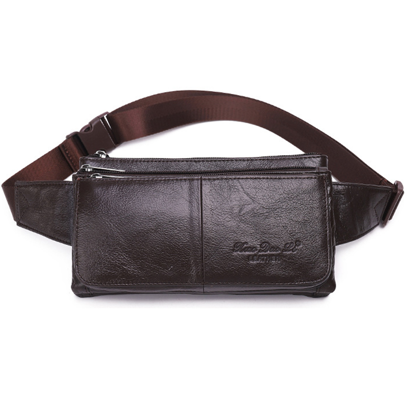 Men Waist Fanny Pack Belt Hip  – Travel Accessories Leather recenzja i cena