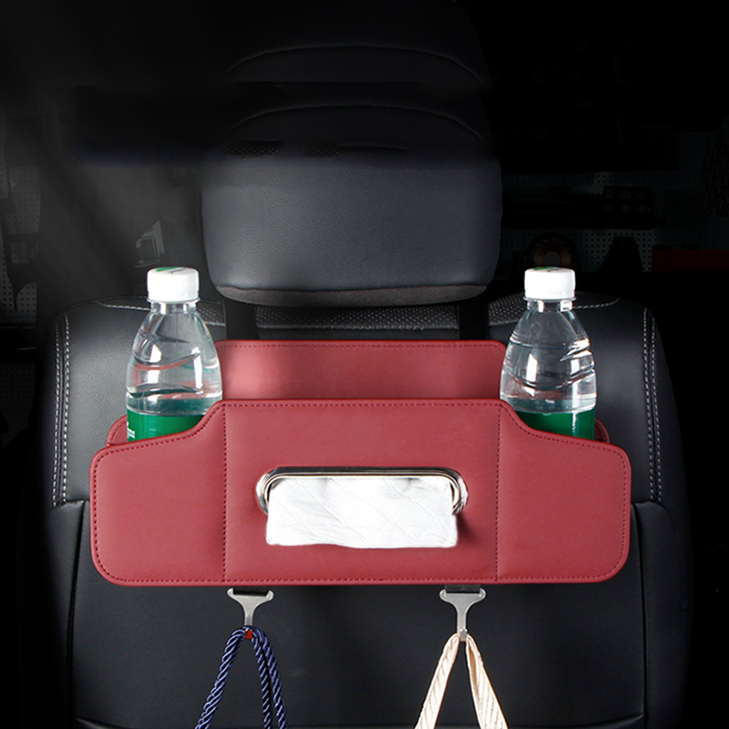 Car Backseat Organizer with Cu – Travel Accessories Leather recenzja i cena