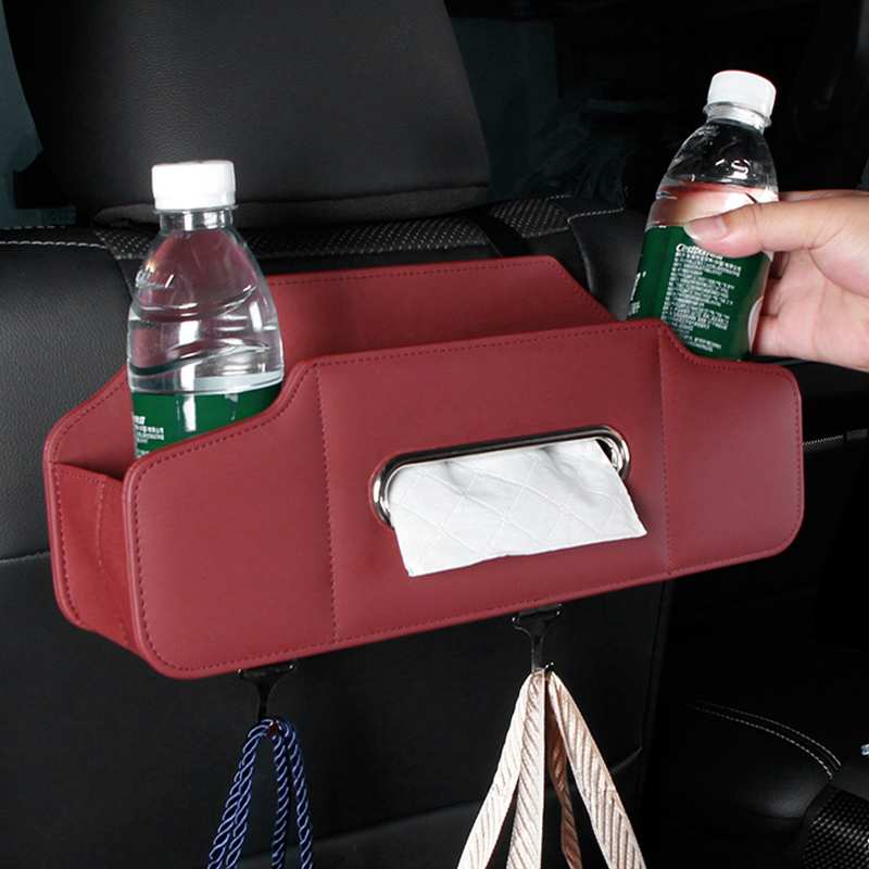 Car Backseat Organizer with Cu – Travel Accessories Leather recenzja i cena