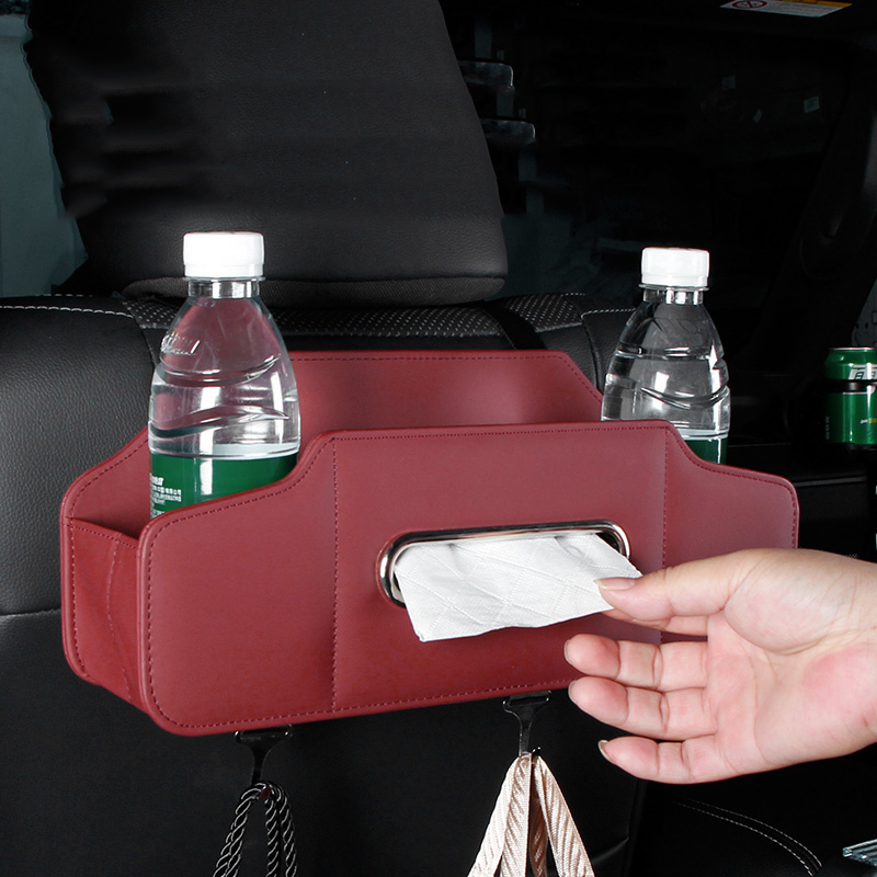 Car Backseat Organizer with Cu – Travel Accessories Leather recenzja i cena