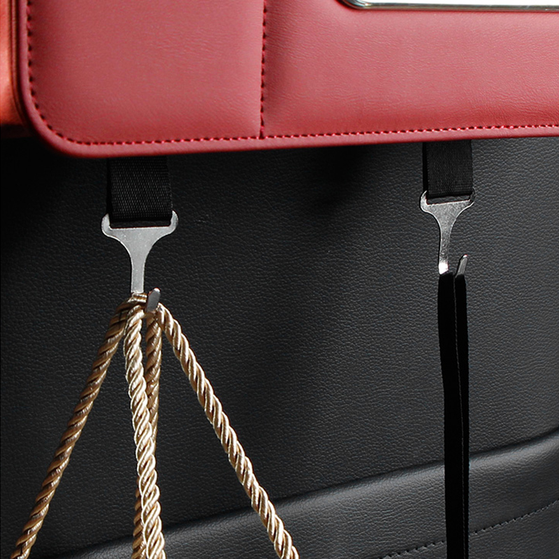 Car Backseat Organizer with Cu – Travel Accessories Leather recenzja i cena