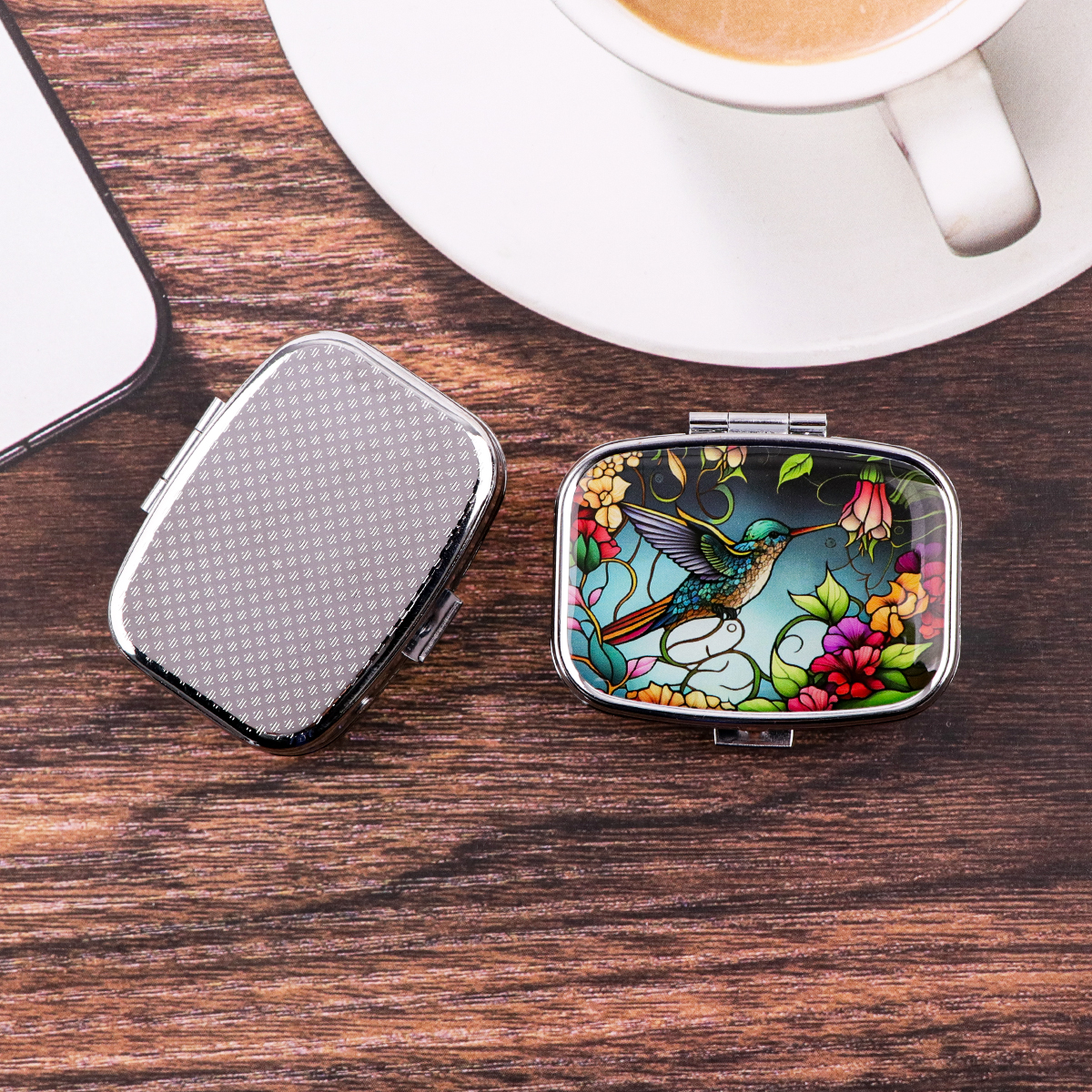 Cute Bird Cartoon Travel Pill  – Travel Accessories Box recenzja i cena