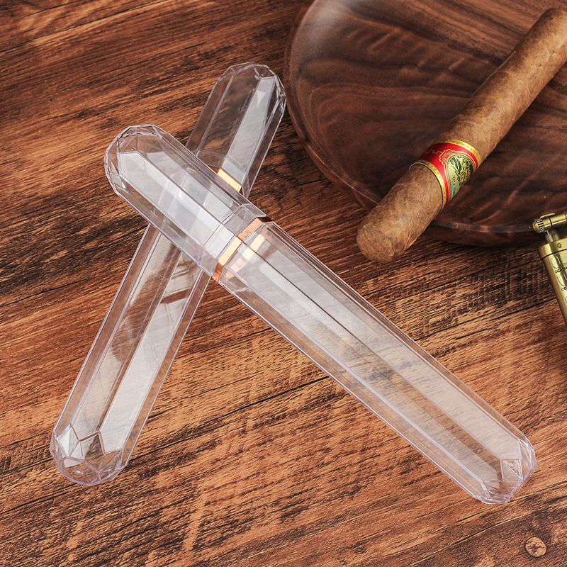 Acrylic Travel Cigar Tube Fash – Travel Accessories Box recenzja i cena