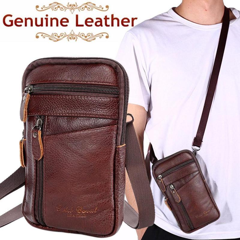 Men Genuine Leather Bag Vertic – Travel Accessories Leather recenzja i cena