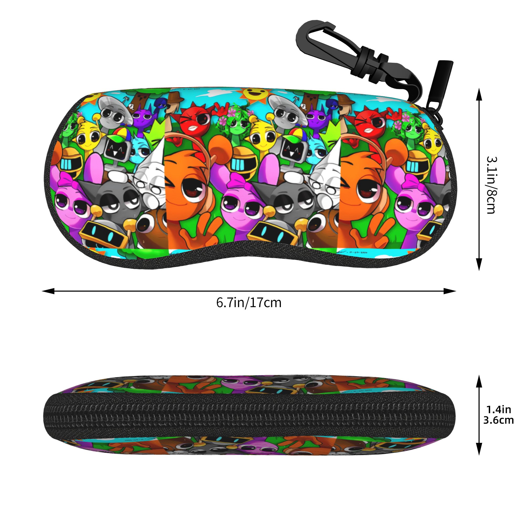 S-Sprunki Game Glasses Case Co – Travel.Accessories News recenzja i cena