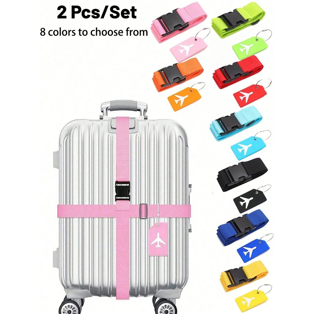 Luggage Strap Set with Luggage – Travel Accessories List recenzja i cena