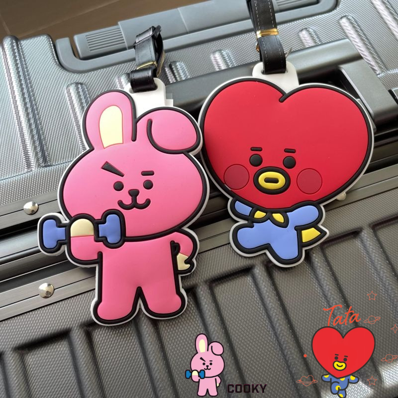BT21 cartoon cute keychain Kaw – Travel Accessories List recenzja i cena