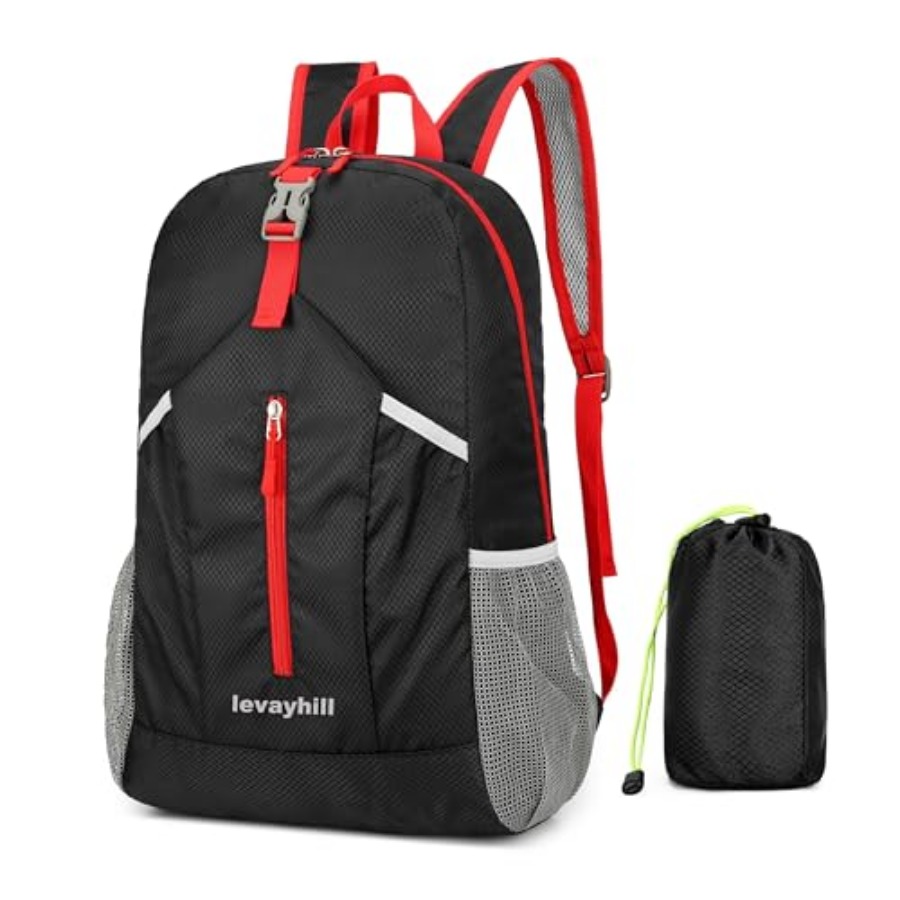 25L Foldable Hiking Backpack,  – Packable Daypack Foldable recenzja i cena