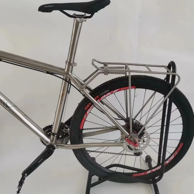 Bicycle Rear Luggage Titanium  – Travel Accessories Bike recenzja i cena