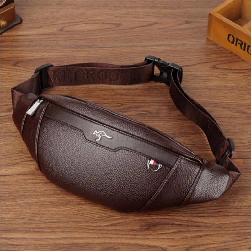 Business Leather Waist Bag Mul – Travel Accessories Leather recenzja i cena