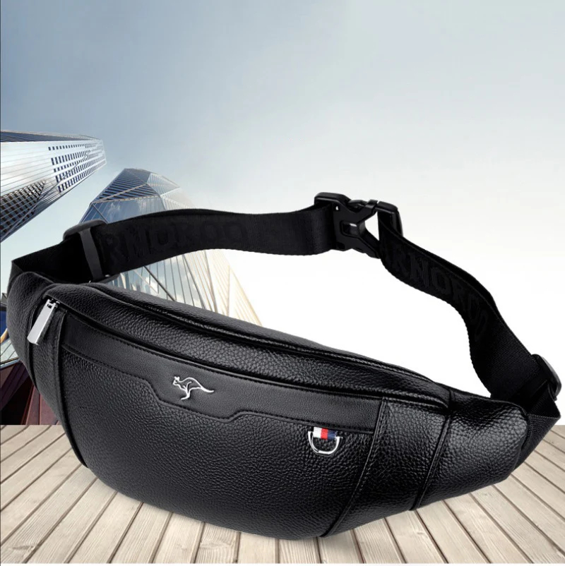 Business Leather Waist Bag Mul – Travel Accessories Leather recenzja i cena