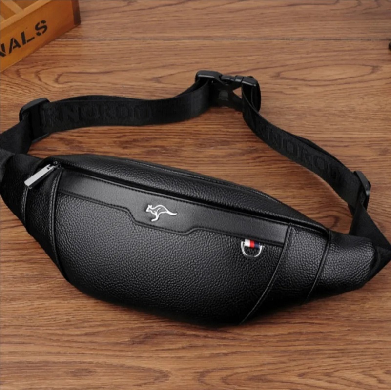 Business Leather Waist Bag Mul – Travel Accessories Leather recenzja i cena