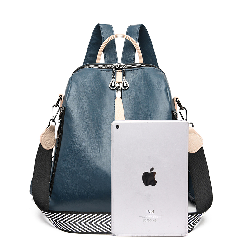 Fashion Backpack Women Soft Le – Travel Accessories Leather recenzja i cena