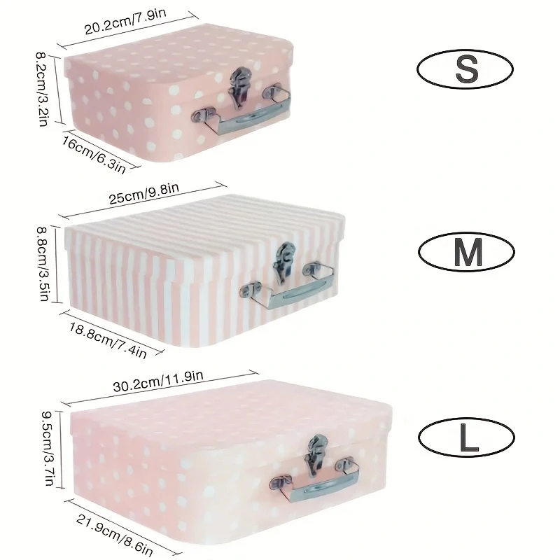 3pcs Vintage Style Cardboard B – Travel.Accessories News recenzja i cena