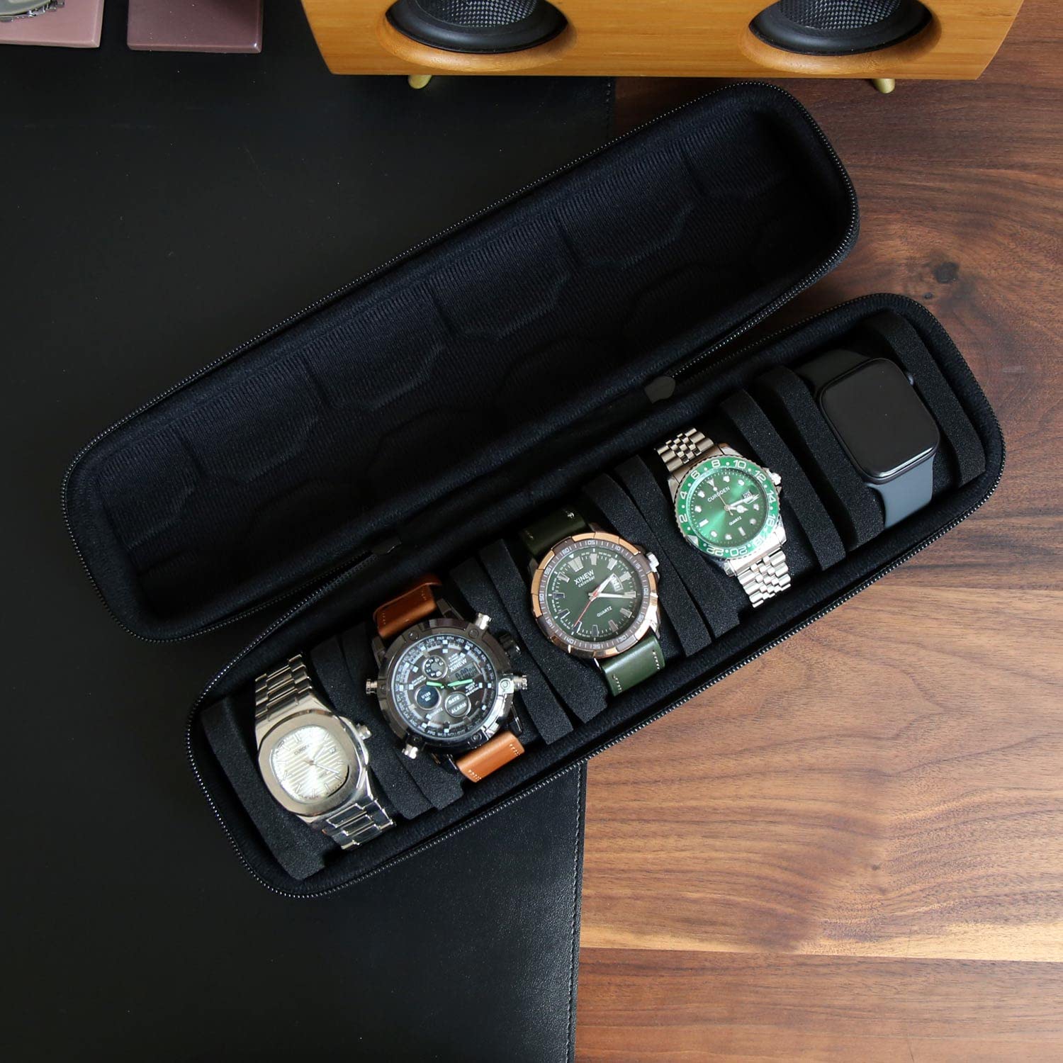Watch Box Organizer For Men or – Travel Accessories Box recenzja i cena