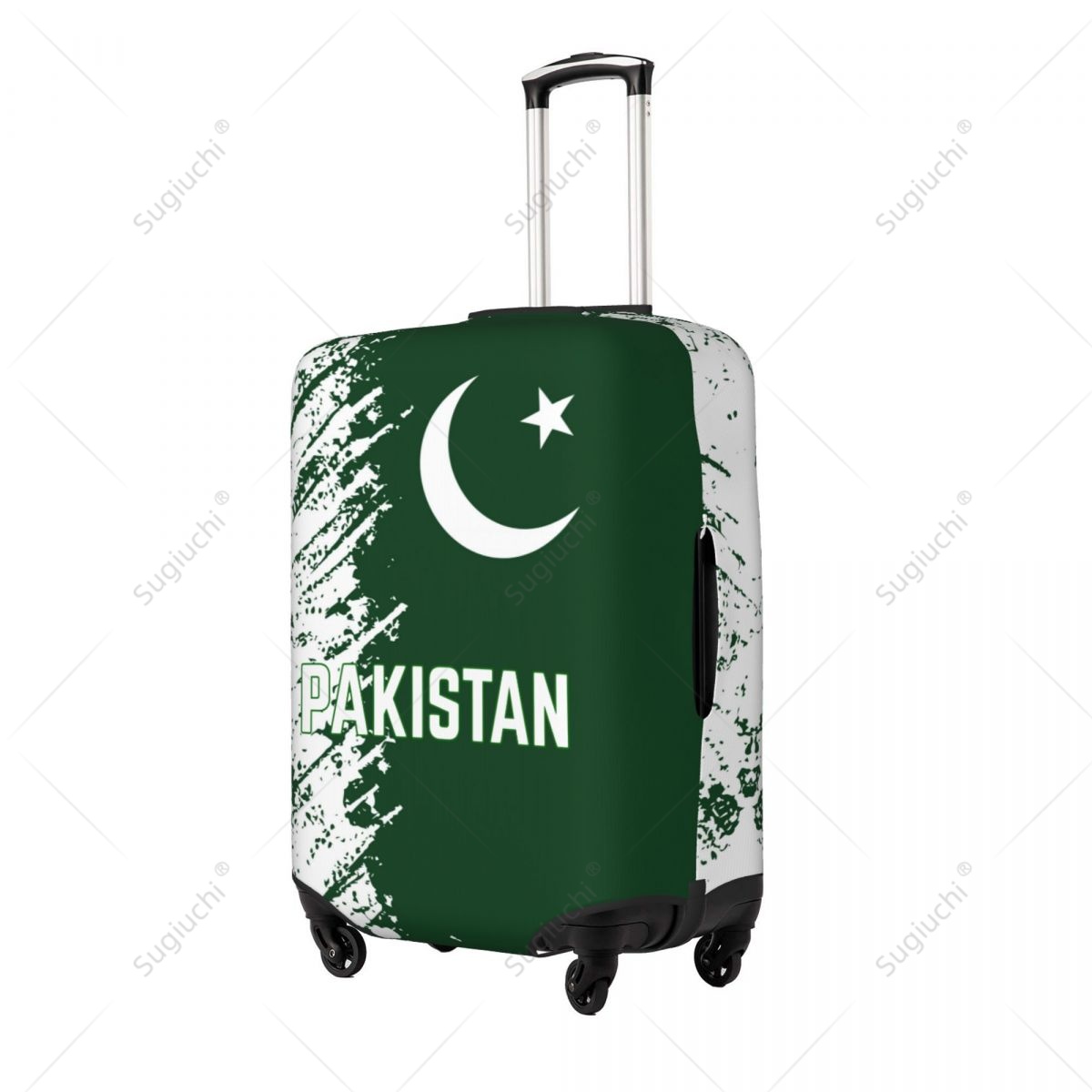 Pakistan Flag Luggage Cover Su – Travel Accessories Pakistan recenzja i cena