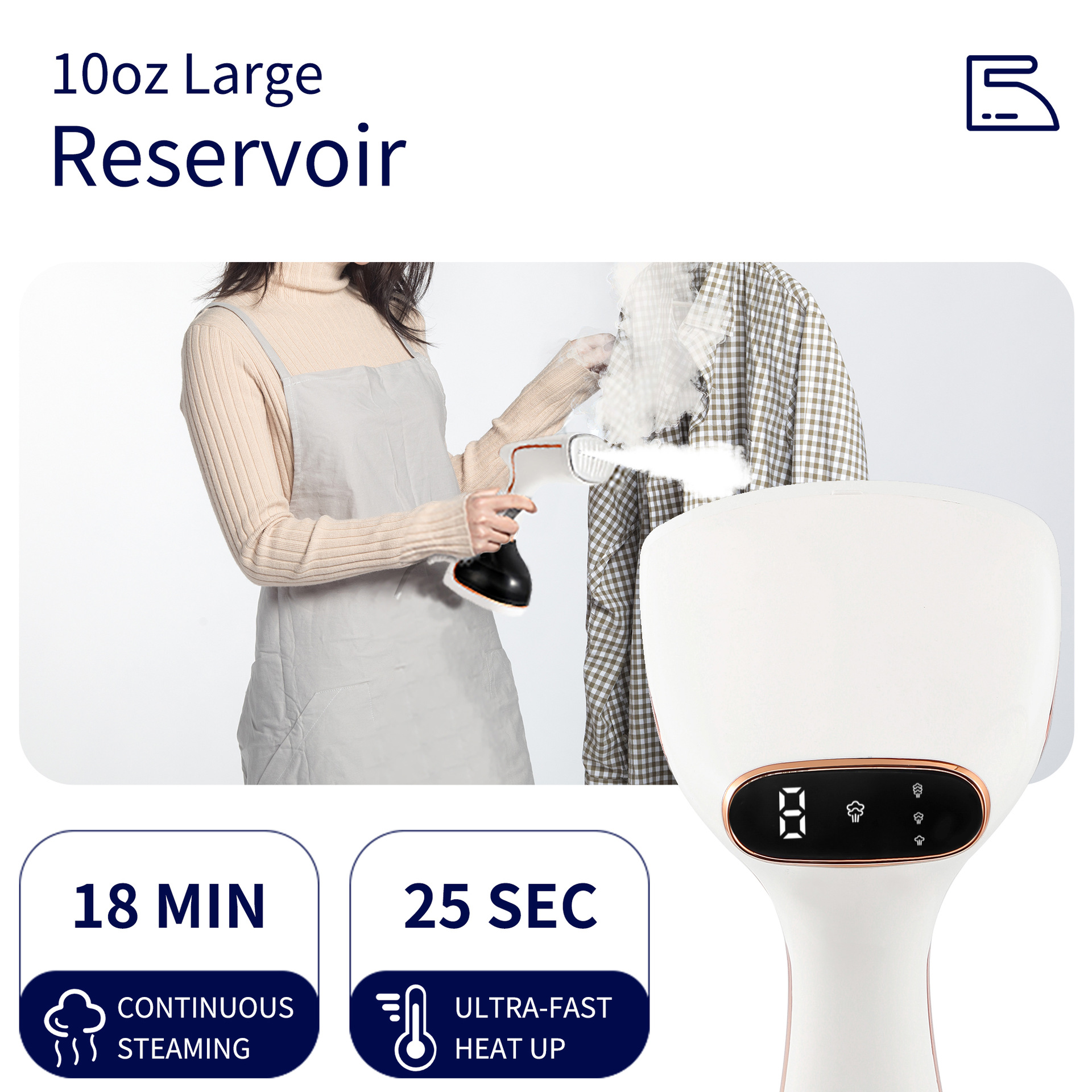 1800W Handheld Steam Hanging I – Mini Iron Travel recenzja i cena