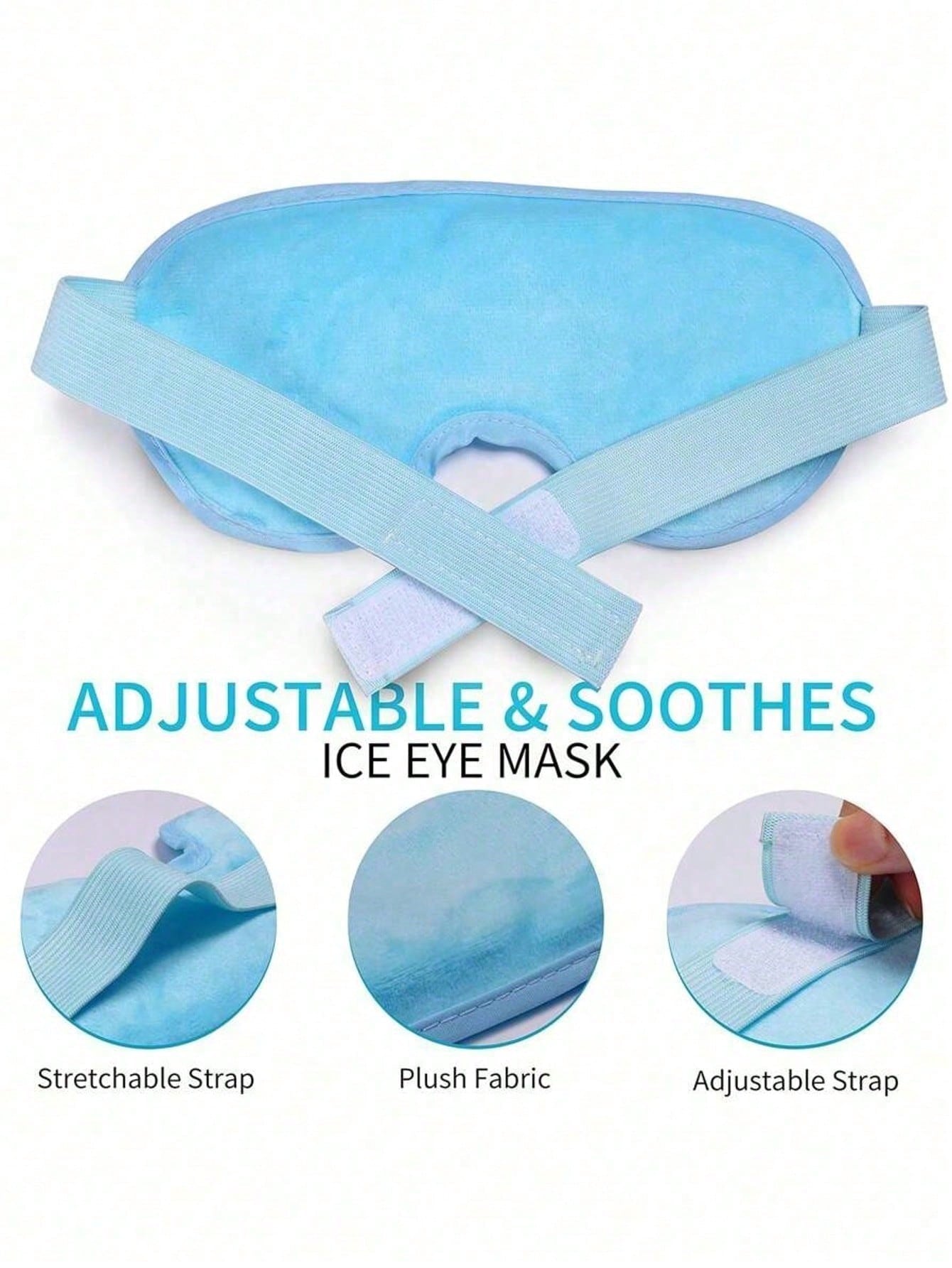 Reusable Cooling Gel Eye Mask  – Travel Accessories recenzja i cena