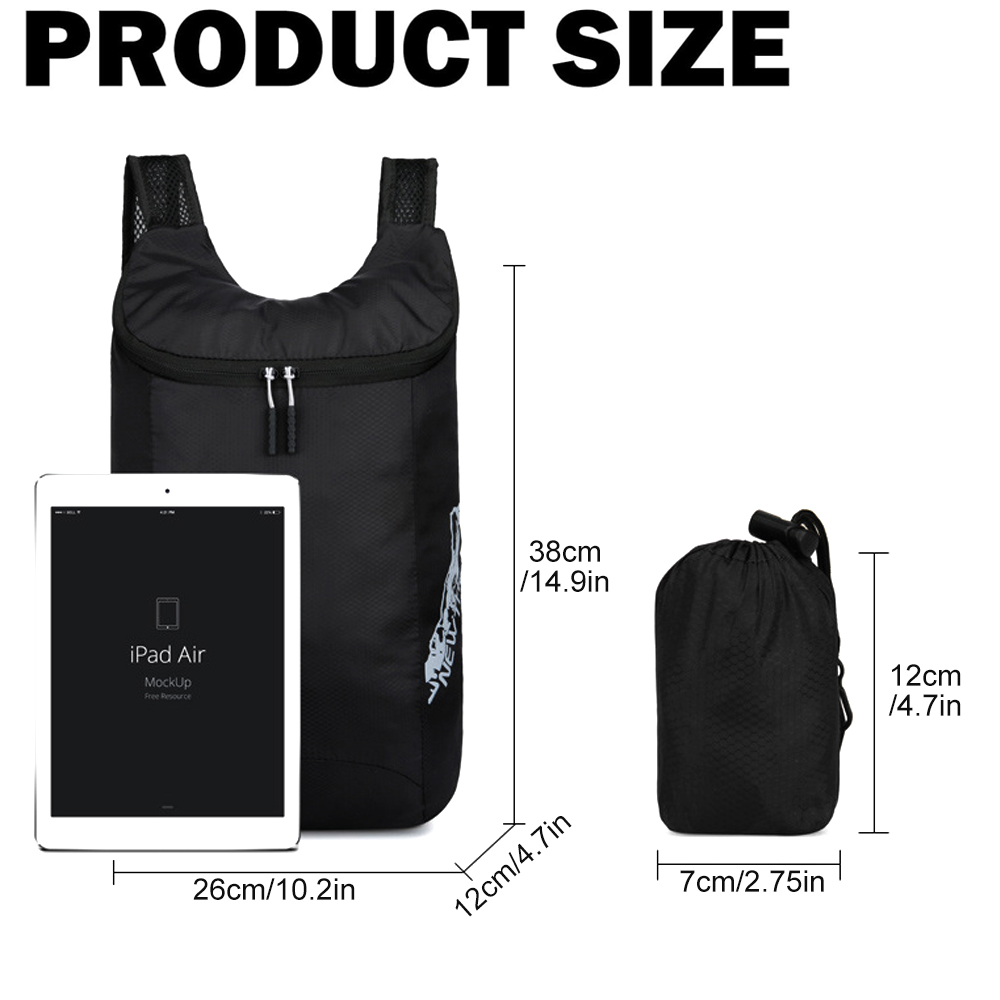 1PCS Hiking Backpack, Waterpro – Packable Daypack Foldable recenzja i cena