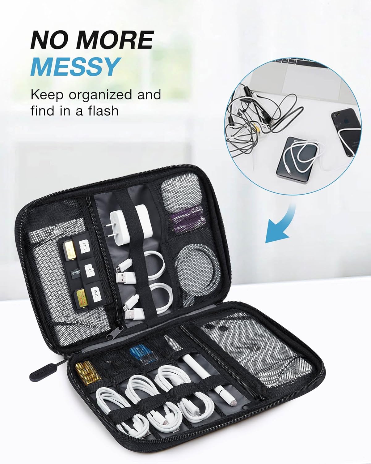 Large Electronics Travel Organ – Travel Accessories recenzja i cena