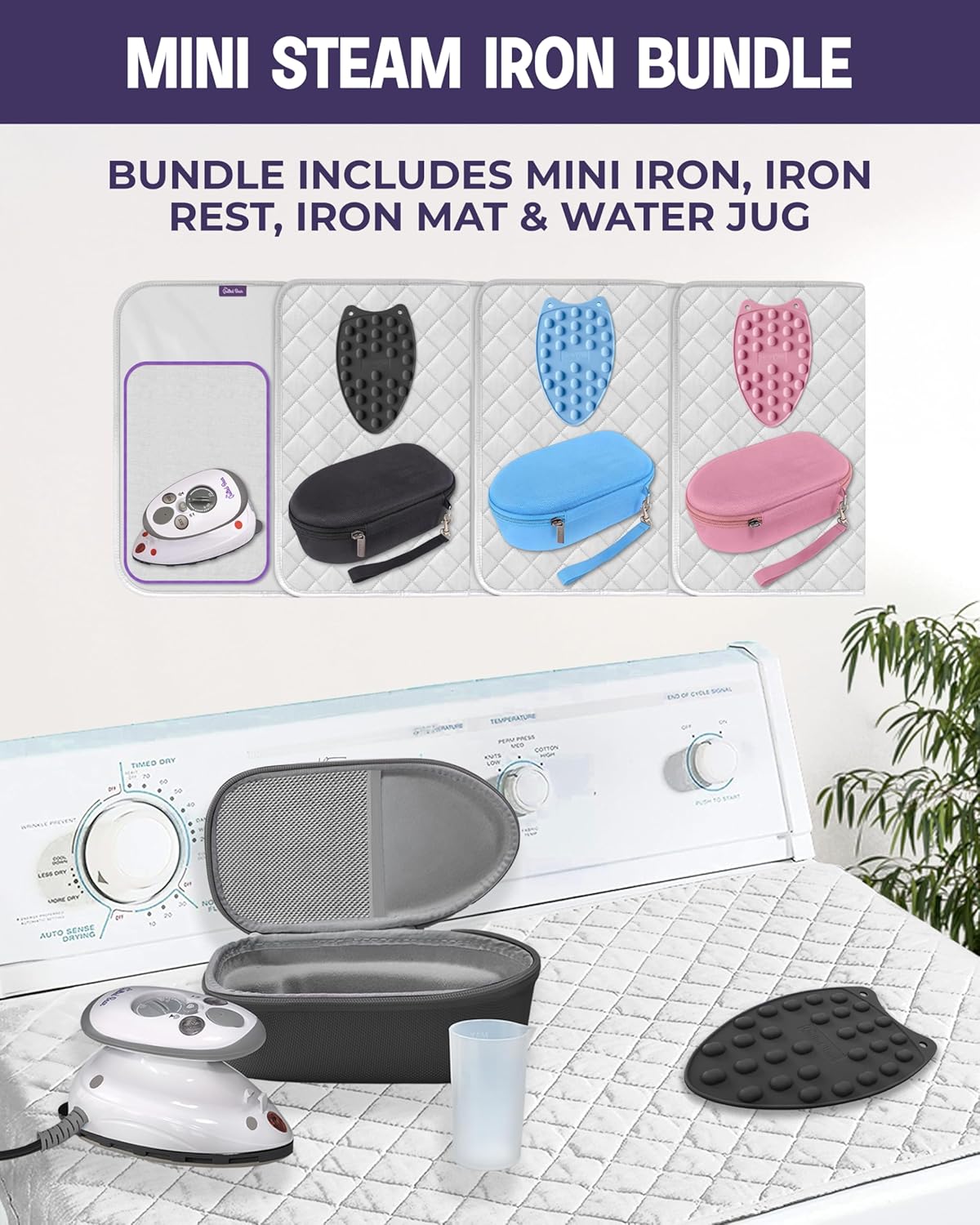 Mini Steam Iron with Rest & Ir – Mini Iron Travel recenzja i cena
