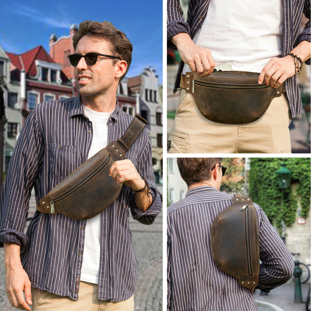 CONTACT'S Genuine Leather Wais – Travel Accessories Leather recenzja i cena