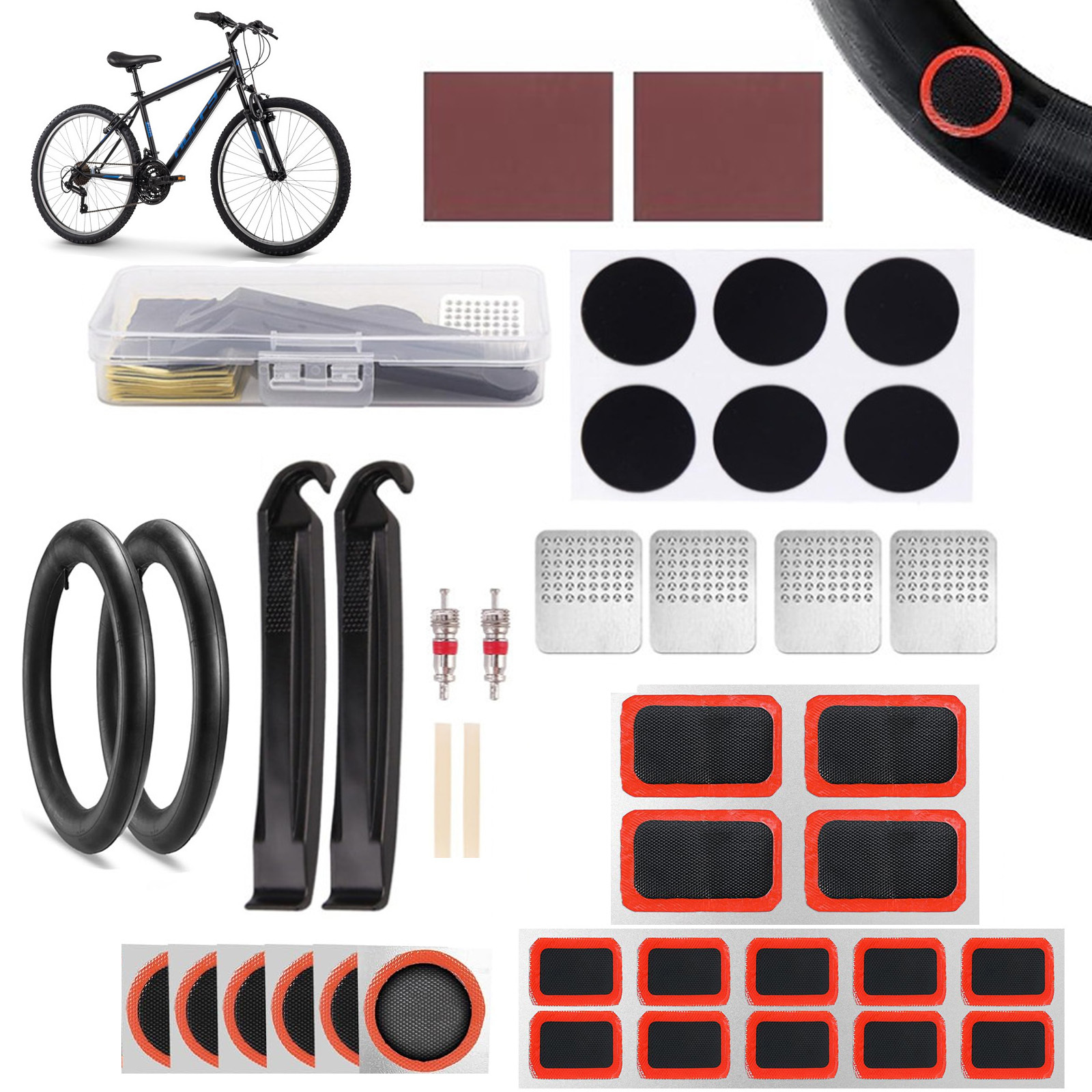 40PCS Portable Bicycle Repair  – Travel Accessories Bike recenzja i cena