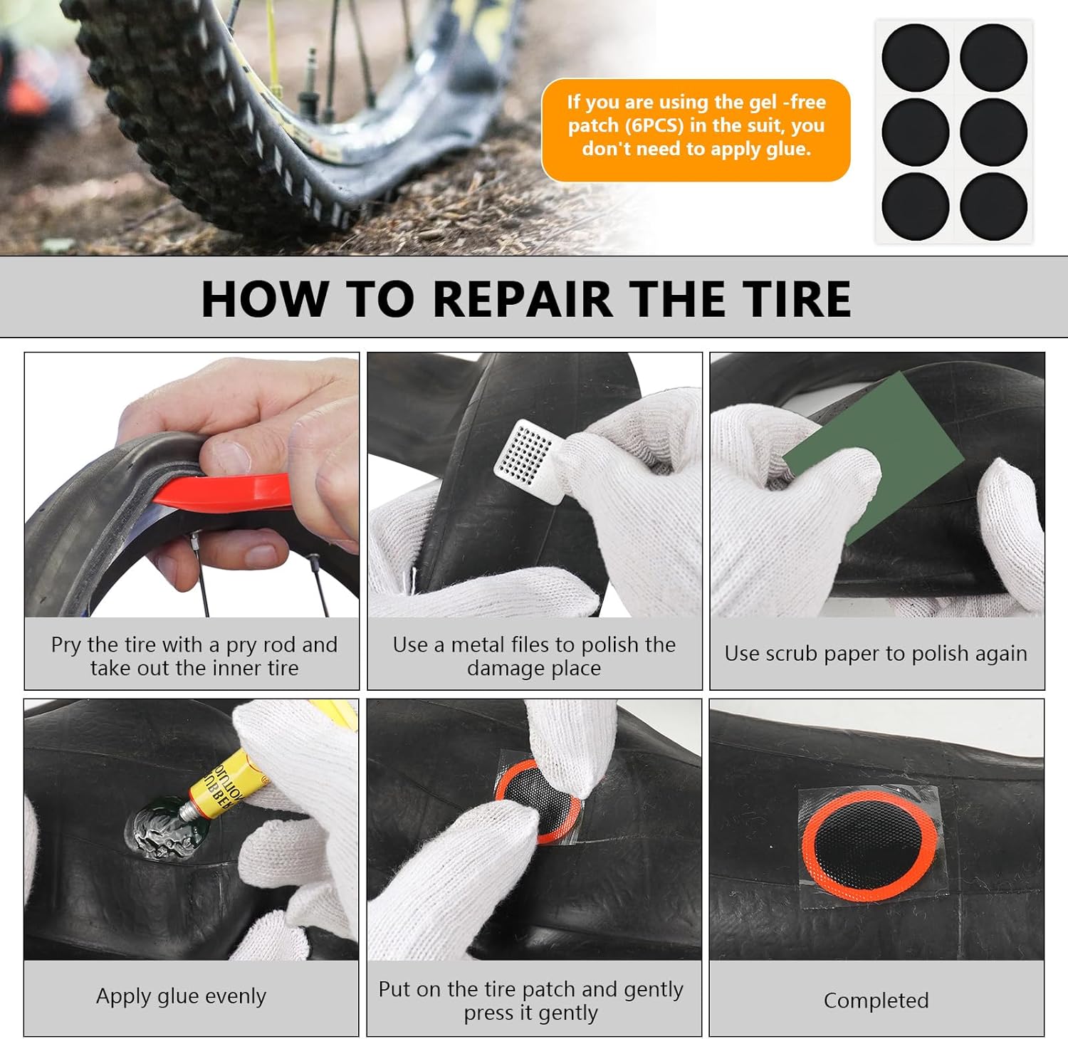 40PCS Portable Bicycle Repair  – Travel Accessories Bike recenzja i cena