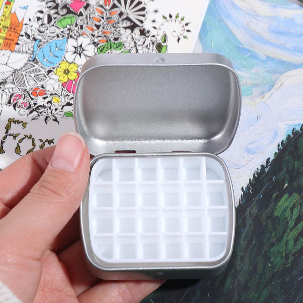 Portable 12/24 Grids Watercolo – Travel Accessories Box recenzja i cena