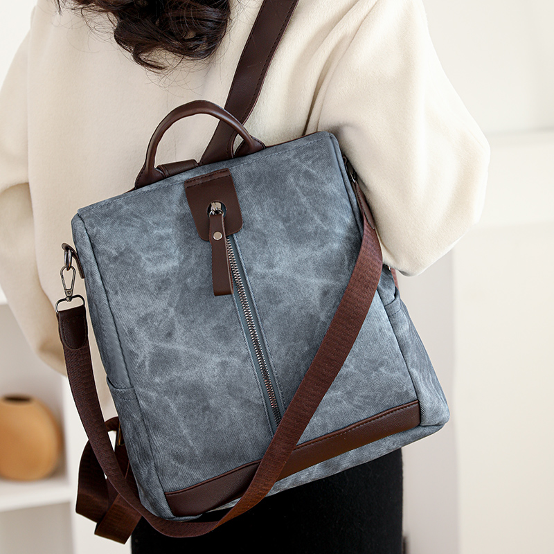 Fashion Anti-theft Backpack Fe – Travel Accessories Leather recenzja i cena
