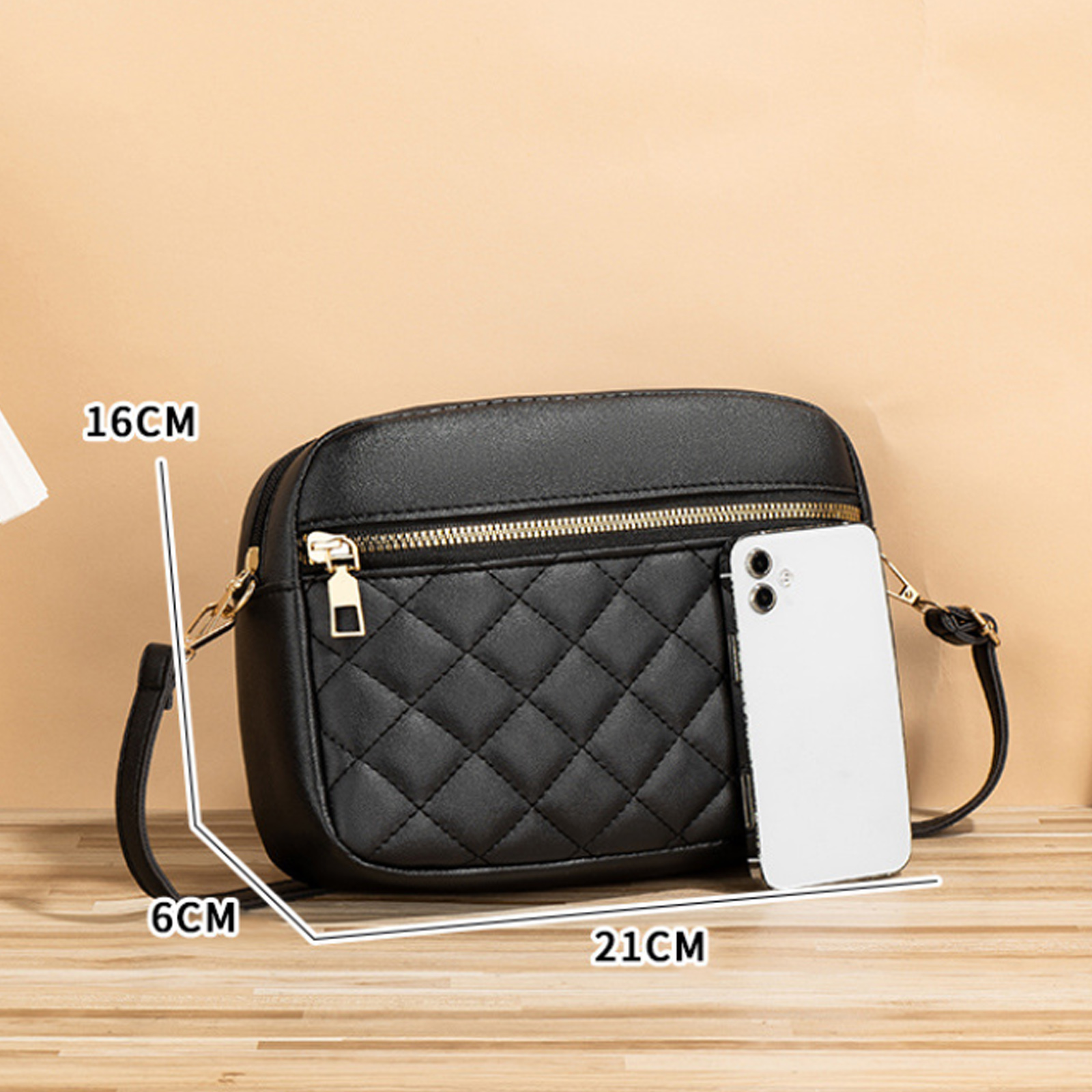 Crossbody Bag Pu Small Square  – Travel Accessories Leather recenzja i cena