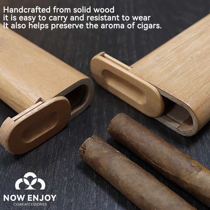 Portable Cigar Case Natural Ce – Travel Accessories recenzja i cena