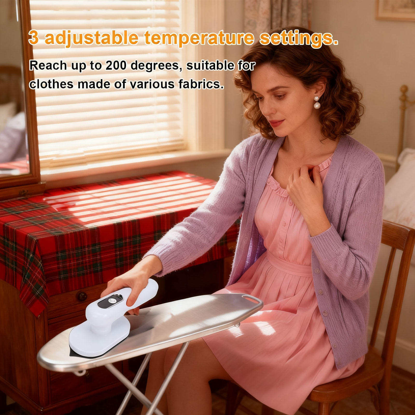 Cordless Clothes Dry Iron Rapi – Mini Iron Travel recenzja i cena
