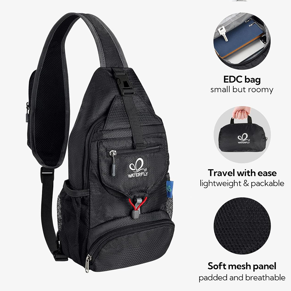 WATERFLY Chest Bag Shoulder Sm – Travel Accessories Bike recenzja i cena