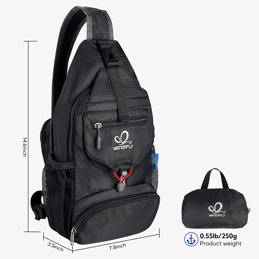 WATERFLY Chest Bag Shoulder Sm – Travel Accessories Bike recenzja i cena