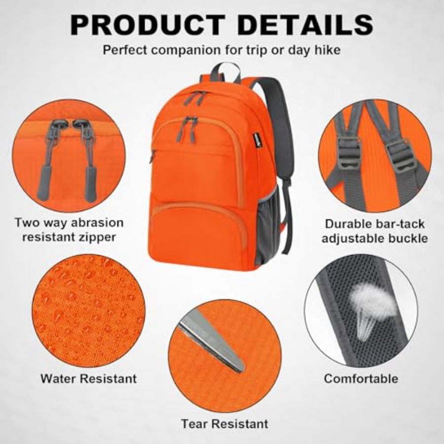 20L Lightweight Packable Hikin – Packable Daypack Foldable recenzja i cena