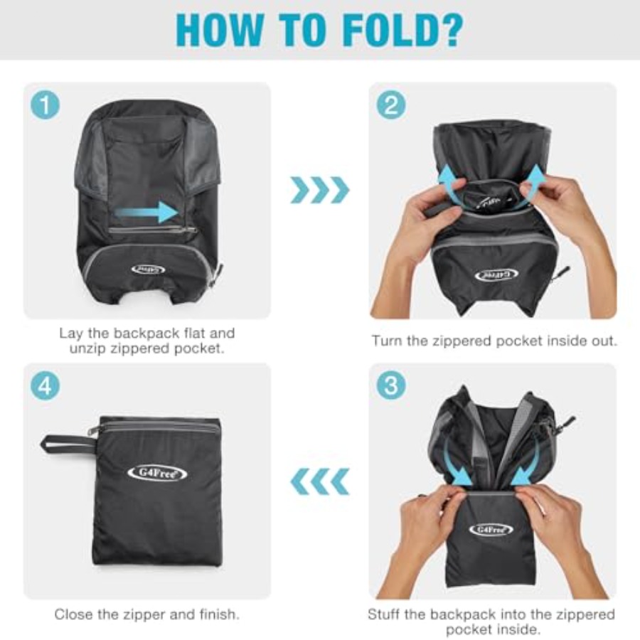 Lightweight Packable Hiking Ba – Packable Daypack Foldable recenzja i cena