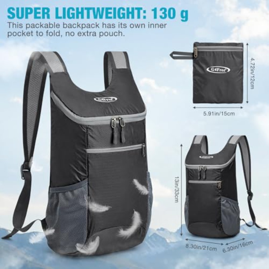 Lightweight Packable Hiking Ba – Packable Daypack Foldable recenzja i cena