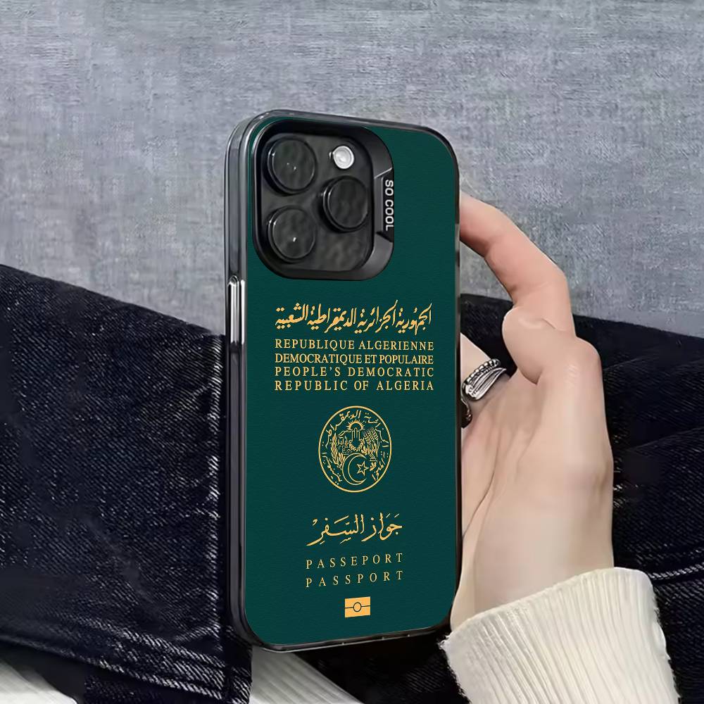 Algerian Algeria Passport Phon – Travel Accessories Iphone recenzja i cena